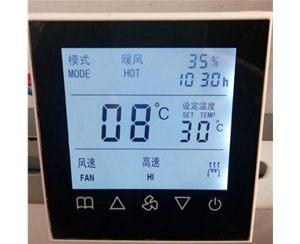 武汉触摸屏风机盘管温控器